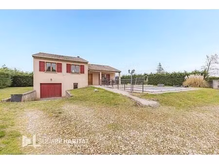 maison jarcieu 92 m2 avec garage d'environ 70m² et terrain 1202m²