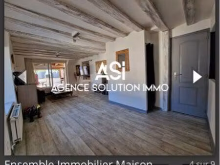 maison 110 m² 3 chambres + dépendance + double garage