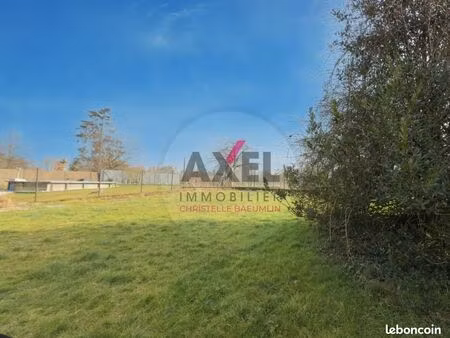 terrain 1 131 m² aspach le bas