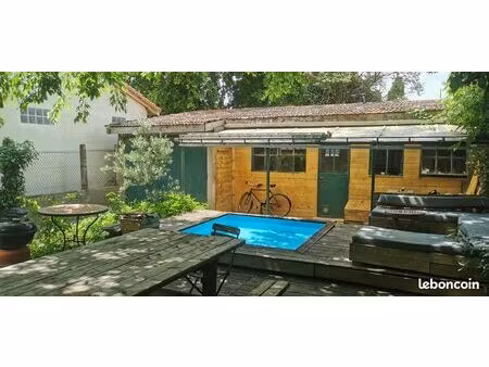 maison 110 m² + atelier indépendant 45 m² + cave aménageable – tram a et gare arlac à 3 mi