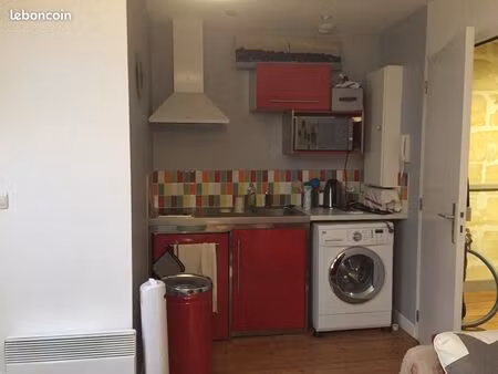 loue studio meublé contemporain-nansouty-bdx