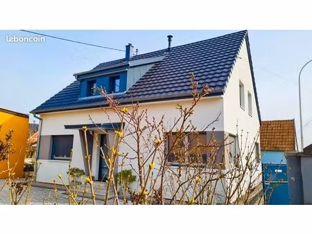 maison rustenhart 140 m2 sur 5 ares  6 pièces. excellente isolation