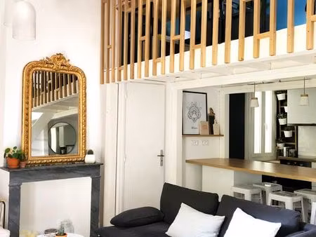 magnifique t2bis  au calme vue jardin