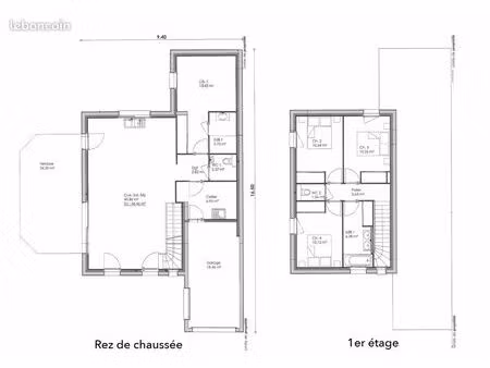maison 6 pièces – 120 m² – orvault