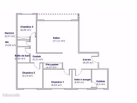 local commercial 74 m²