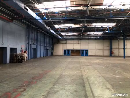 entrepôt / hangar 1 100 m² – accès spl – hauteur 6 m – zone industrielle du beau marais ca