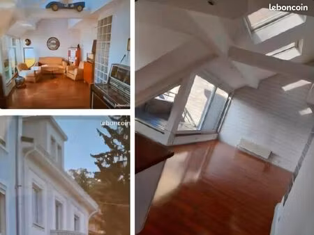 attique 80m2+terrasse+parking