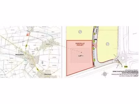 local d'activite 2419 m² truchtersheim