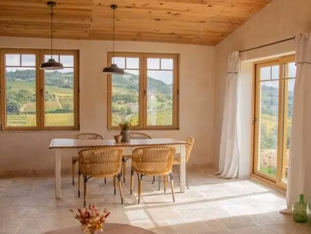 maison avec superbe vue