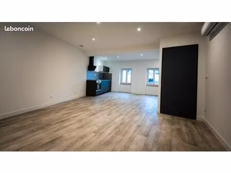 appartement rénové 80 m² + garage – plein centre