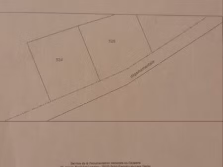 terrain constructible