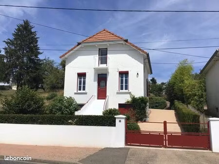 marmagne (71) - 40 min de lyon (tgv) : maison 1930 entièrement rénovée zéro travaux