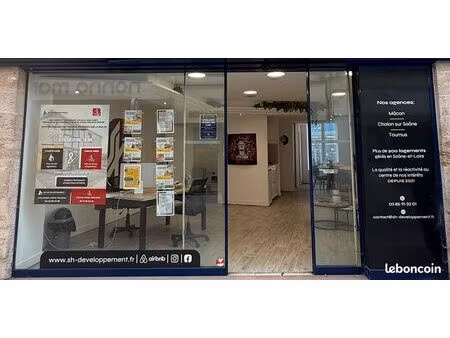 local commercial plein centre-ville