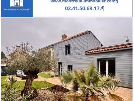 entre montreuil-bellay et les trois moutiers (86) maison familiale 3 ch  refaite a neuf (.