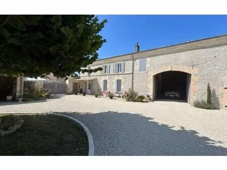 maison asnières-la-giraud m² t-5 à vendre  378 000 €