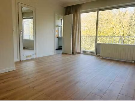 studio rénové – 3ᵉ/dernier étage – vue parc montjoie