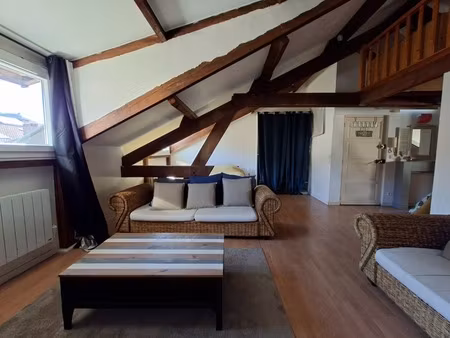a voir absolument loft d'exception de 54m² avec mezzanine en plein cœur de digne les bains