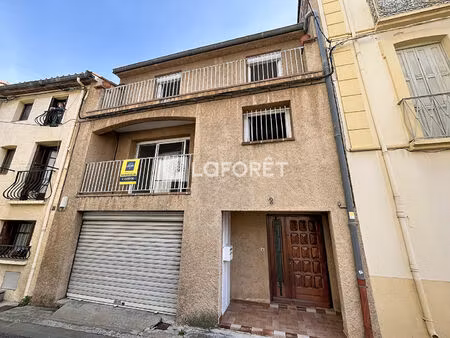 maison t4 garage + balcons  patio argelès village