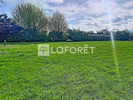 terrain constructible de 3000 m² viabilisé en bordure à prissé