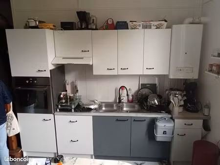 f3 rénové pompe à chaleur en duplex centre-ville