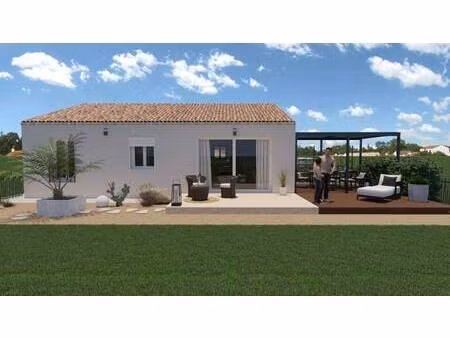 terrain avec maison neuve à vendre