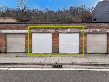 pepinster : boxes de garages à vendre à l'unité ou en lots