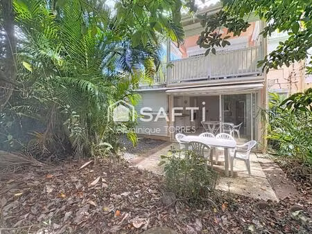 trois-ilets: charmant t3 avec terrasse  jardin et piscine