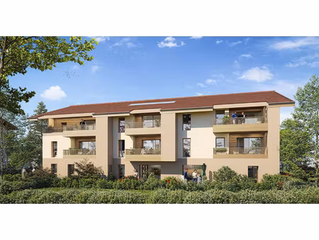 appartement grand t2 ou t3 prévessin-moëns (01280) rez de ja