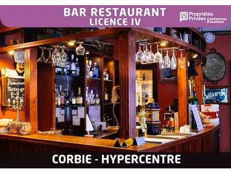 corbie hypercentre - bar restaurant licence iv   terrasse