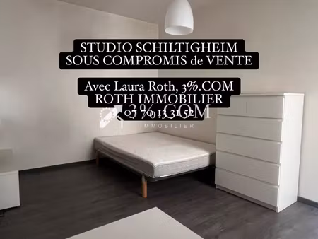 appartement f1 de 27 39 m² au calme à rafraîchir avec parking extérieur - 1890