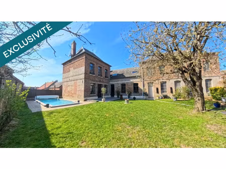 vente maison 7 pièces 230 m² fonsomme (02110)