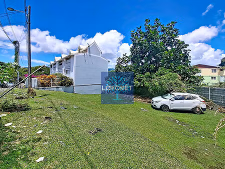 a vendre : terrain plat 341 m2 - schoelcher