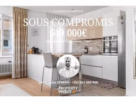 for sale for apartment 73 m² – 649 000 € |luxembourg-hollerich