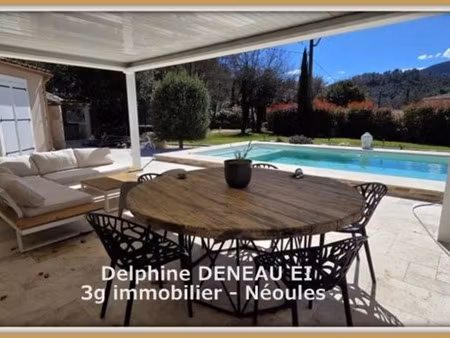 villa de qualité à méounes lès montrieux