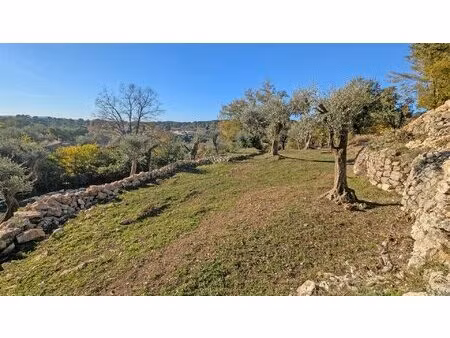 roquefort-les-pins : terrain coup de cœur 1788 m² pc accordé