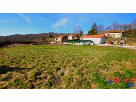 achat terrain 537m² panossas 38460
