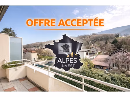 achat appartement 3 pièces 67m² pontcharra 38530