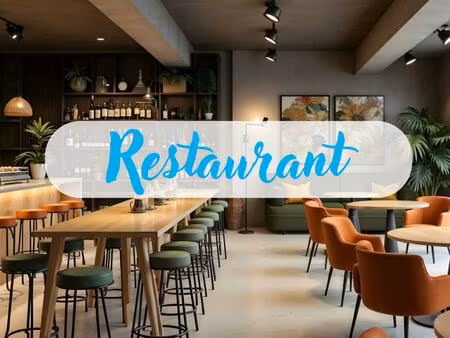 vente restaurant 110 m²