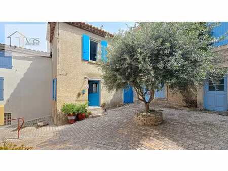 exclusivité peyriac-de-mer - charmante maison de village t4 entierement renovée