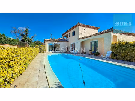 superbe villa t5 157 m2 - piscine  grand terrain 893 m2  garage et atelier - quartier resi