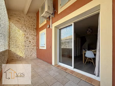 exclusivité - leucate-village - maison t3 avec terrasse et garage
