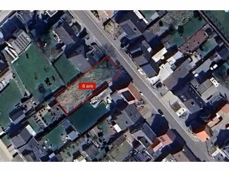 ruim bouwperceel van 6 are voor een ééngezinswoning in open bebouwing – rustig gelegen met