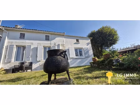 maison charentaise 84 50 m2 sur terrain 1 135 m2+garage