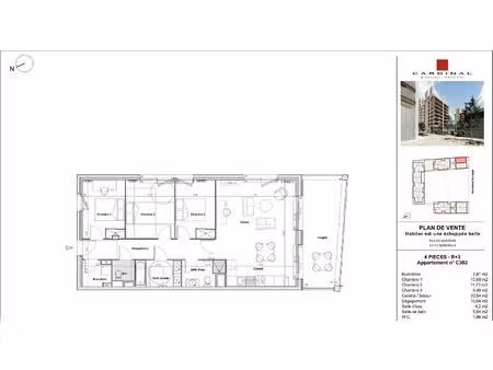 location appartement 4 pièces 90m² bordeaux 33100