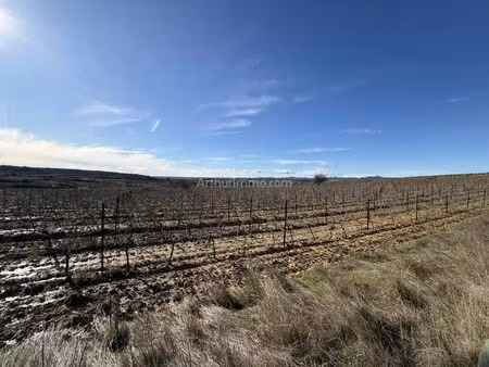 vente terrain 8 m2 à plaissan