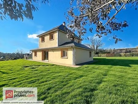 maison moderne au calme au coeur du pays d'auge   avec ses annexes dont 5 garages