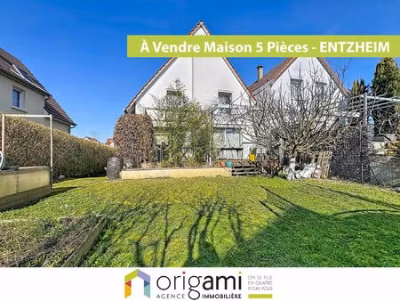 achat maison 5 pièces 115m² entzheim 67960