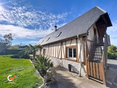 vente maison 5 pièces 160 m² à la haye-de-routot (27350)  298 000 €