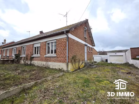 achat maison 3 pièces 74m² avesnes sur helpe 59440