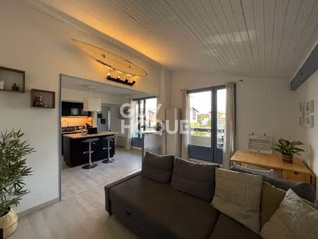 seignosse le penon t2 avec terrasse et cave à 100 m de l'océan